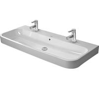 Duravit Happy D.2 lavabo 120x50.5 cm rectangular para mueble blanco brillante 2318120024