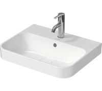 Duravit Happy D.2 lavabo 50x40 cm rectangular sobre encimera blanco brillante 2360500000