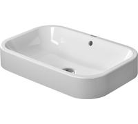 Duravit Happy D.2 lavabo 60x40 cm rectangular sobre encimera blanco brillante 2314600000