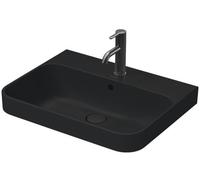Duravit Happy D.2 lavabo 60x46 cm rectangular sobre encimera antracita mate 2360601300