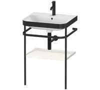 Duravit Happy D.2 lavabo con consola 57.5 cm blanco HP4735O2222