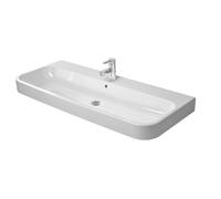 Duravit Happy D.2 lavabo 120x50.5 cm rectangular clásico-para mueble blanco brillante 2318120027