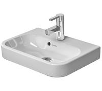 Duravit Happy D.2 lavabo 50x36 cm semicircular para mueble blanco brillante 0710500000