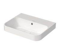 Duravit Happy D.2 Plus - Lavabo sobre encimera, 50x40 cm, blanco 2360500060