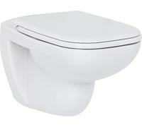 Duravit D-Code inodoro suspendido, lavable, 355x545x355mm, 2535090000, Color: Blanco alto brillo