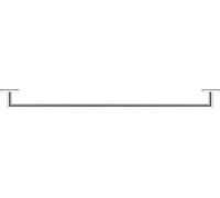 Duravit Karree toallero cromo 0099601000