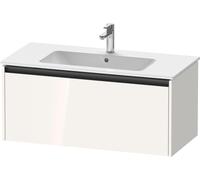 Duravit Ketho.2 mueble bajo lavabo suspendido, 1 extraíble, 1010x440x480mm, para ME by Starck 233610, K25064022220000, Color: Decoración blanca de alto brillo