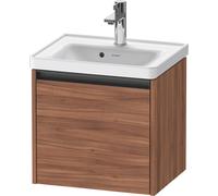 Duravit Ketho.2 mueble bajo lavabo suspendido, 1 extraíble, 484x440x375mm, para D-Neo 074250, K25080079790000, Color: Nogal natural decorado