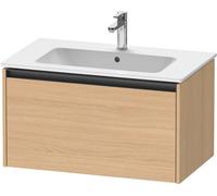 Duravit Ketho.2 mueble bajo lavabo suspendido, 1 extraíble, 810x440x480mm, para ME by Starck 233683,234583,234683, K25063030300000, Color: Decoración roble natural