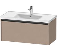 Duravit Ketho.2 mueble bajo lavabo suspendido, 1 extraíble, 984x440x455mm, para D-Neo 236710, K25084075750000, Color: Lino mate decorativo