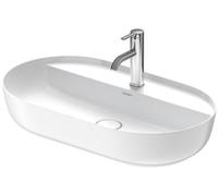 Duravit Luv lavabo 70x40 cm oval sobre encimera blanco mate 0380702600