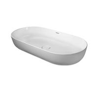 Duravit Luv - Lavabo sobre encimera, 80x40 cm, DuraCeram, blanco 0379800000