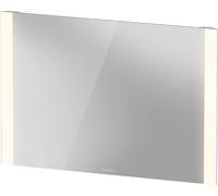Duravit Luz y espejos Bette espejo con iluminación LED, interruptor con sensor, campos de luz en el lateral, altura 700mm, blanco mate, LM7877000000000, Longitud: 1000 mm