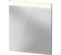 Duravit Luz y espejos Bette espejo con iluminación LED, interruptor sensor, campo de luz en la parte superior, altura 700mm, blanco mate, LM7845000000000, Longitud: 600 mm
