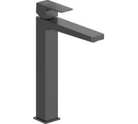 Duravit Manhattan Mezclador monomando de lavabo, 181 mm de proyección, sin juego de desagüe, MH1040002046, Color: Negro Mate