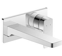 Duravit Manhattan Mezclador monomando de lavabo, empotrado, proyección 189 mm, sin juego de desagüe, MH1070004010, Color: Cromo alto brillo