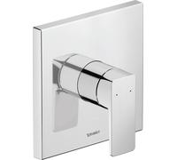 Duravit Manhattan mezclador monomando empotrado para ducha, consumer 1, MH4210010010, Color: Cromo alto brillo