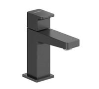 Duravit Manhattan - Válvula de lavabo, para agua fría, negro mate MH1080002046