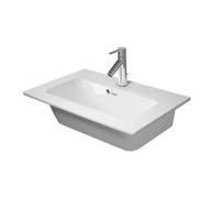 Duravit ME by Starck - Lavabo 63x40 cm, con rebosadero, agujero para grifo, DuraShield, blanco 234263AA00