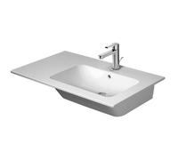 Duravit ME by Starck - Lavabo asimétrico 83x49 cm, 1 orificio para grifo a la derecha, blanco mate 2346833200