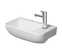 Duravit ME by Starck - Lavamanos 40x22 cm, 1 orificio para grifo a la derecha, blanco mate 0717403200