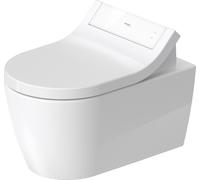 Duravit ME by Starck WC suspendido para SensoWash®, 25285900001, Color: Blanco con Wondergliss
