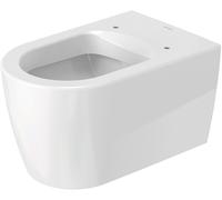 Duravit ME de Starck inodoro suspendido, lavable, Durafix incluido, 4.5 L, 370 x 570 mm, 25280900001, Color: Color interior blanco, color exterior blanco, con Wondergliss