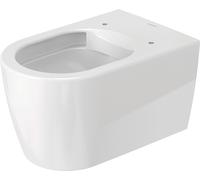 Duravit ME de Starck inodoro suspendido, sin borde, lavable, Durafix incluido, 370 x 570 mm, 25290900001, Color: Color interior blanco, color exterior blanco, con Wondergliss