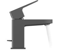 Duravit MH1010001046 Manhattan - Grifo para lavabo, color negro mate