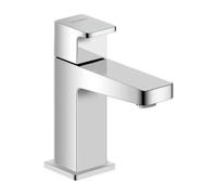 Duravit Manhattan grifo de columna, 90 mm de proyección, sin juego de desagüe, MH1080002010, Color: Cromo alto brillo