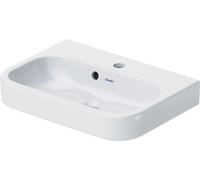 Duravit Happy D.2 lavabo 50x36 cm semicircular para mueble blanco brillante 0710500000