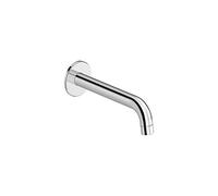 Duravit No.1 - Entrada para bañera (con cubierta de pared redonda, bañera), color cromado
