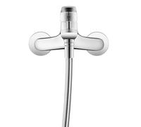 Duravit No.1 - Grifo mezclador monomando para bañera con sistema de mezcla de cerámica y prevención de retorno, cromado