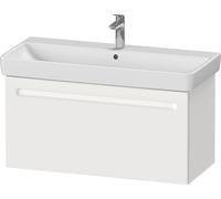 Duravit No.1 mueble bajo lavabo suspendido, 1 cajón, 940x426x478mm, con recorte sifónico y cajón interior, N14390018180000, Color: Blanco Mate Decoración