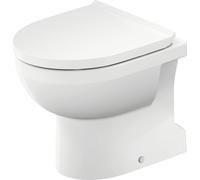 Duravit No.1 WC de pie, sin borde, 370x560mm, salida vertical, 2184010000, Color: Blanco