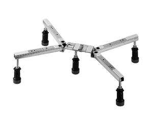 Duravit - Pies de soporte, para plato de ducha con longitud superior a 1000 mm, altura 85-105 mm 790101000000000