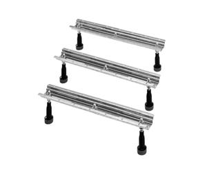 Duravit - Pies para bañeras y platos de ducha, longitud superior 1500 mm, 3 uds 790105000000000