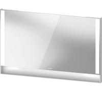 Duravit Qatego espejo 120x75 cm rectangular con iluminación blanco QA7084018180000