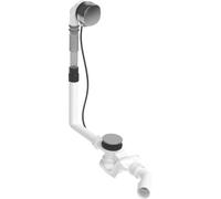 Duravit Quadroval kit de rebosadero para bañera cromo 792201000001000