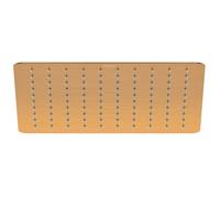 Duravit - Rociador de ducha, 30x30 cm, bronce cepillado UV0660031004