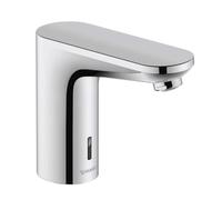 Duravit Sensor 1 - Grifo automático de lavabo, alimentación por batería, cromo SE1090009010