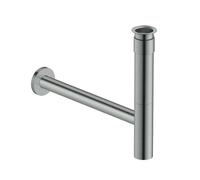Duravit - Sifón de diseño, acero inoxidable cepillado 0050367000