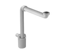 Duravit - Sifón que ahorra espacio 1 1/4, blanco alpino 0050760000