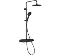 Duravit Sistemas de ducha Sistema de ducha Shelf 1050 Termostato de ducha, 2 consumidores, negro mate, TH4380008046