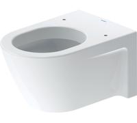 Duravit Starck 2 inodoro suspendido, 540mm, lavavajillas, 25340900001, Color: Blanco con Wondergliss