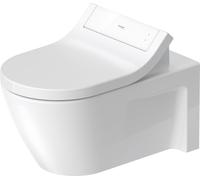 Duravit Starck 2 inodoro suspendido para SensoWash®, 2533590000, Color: Blanco