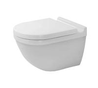 Duravit Starck 3 - Inodoro suspendido, asiento Softclose, blanco 42250900A1