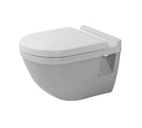 Duravit Starck 3 - Inodoro suspendido, asiento Softclose, blanco alpino 42000900A1