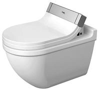 Duravit Starck 3 - Inodoro suspendido para SensoWash, blanco 2226590000