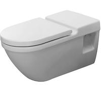 Duravit Starck 3 - Inodoro suspendido, sin barreras, blanco 2203090000